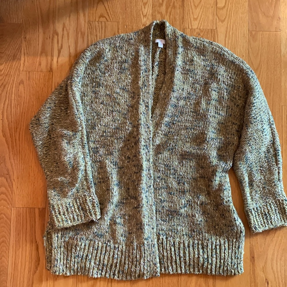 J Jill chunky knit cardigan